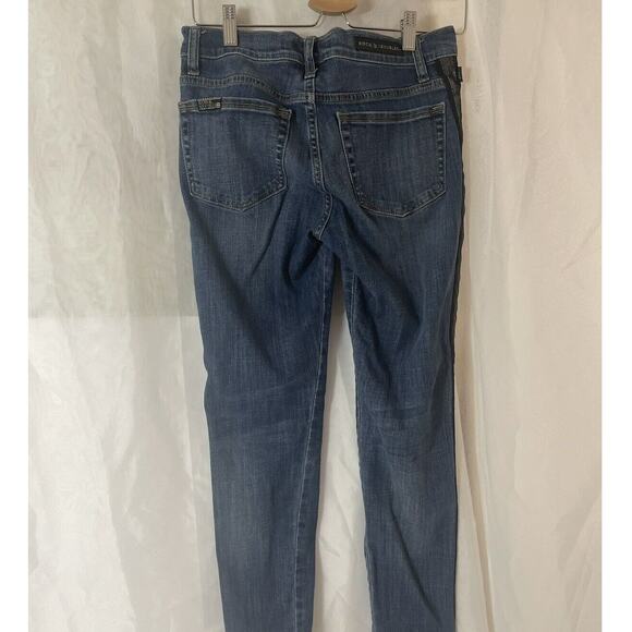 Rock & Republic Women's Denim Jeans Size 6 Leg Stripe - Picture 4 of 6